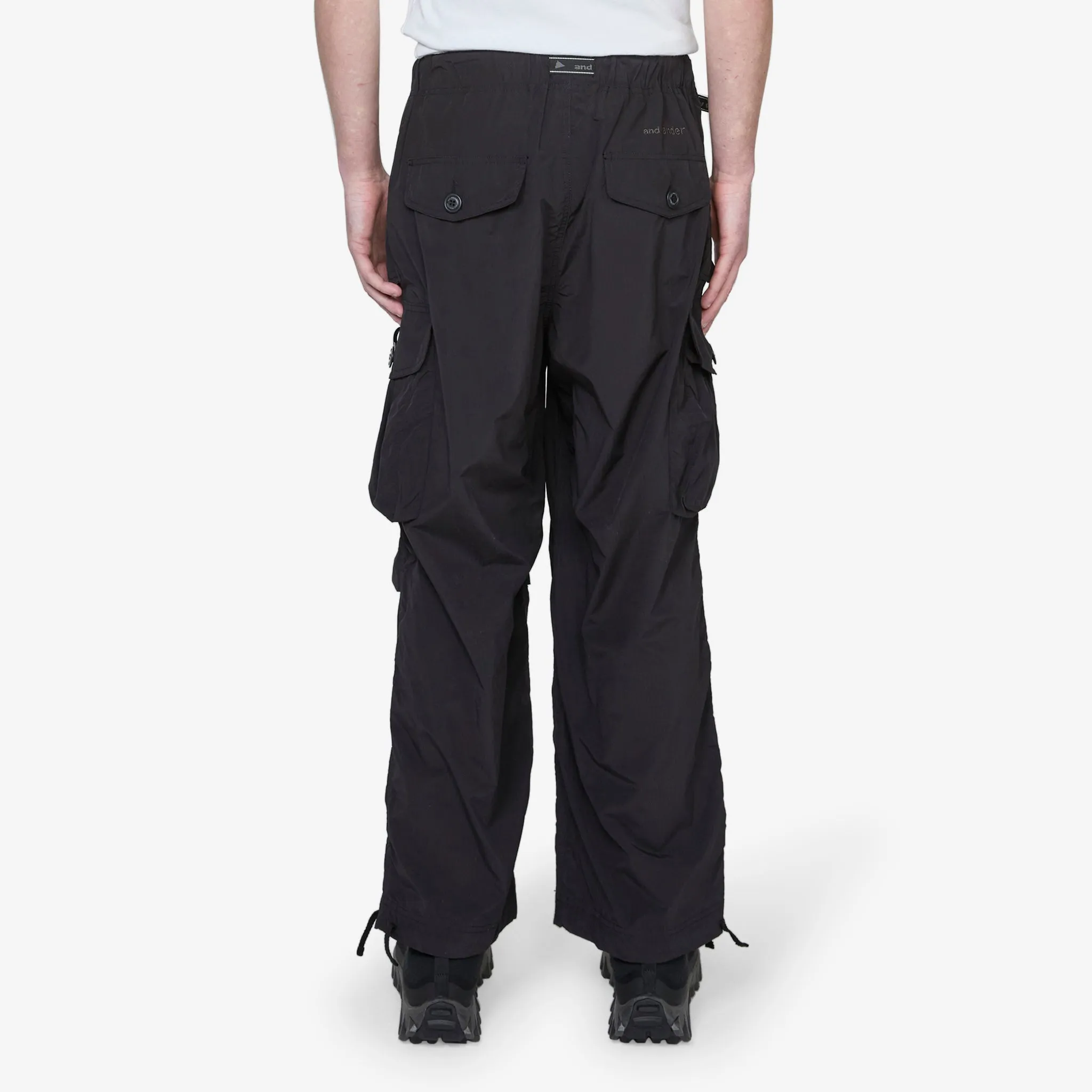 Oversized Cargo Pants Black