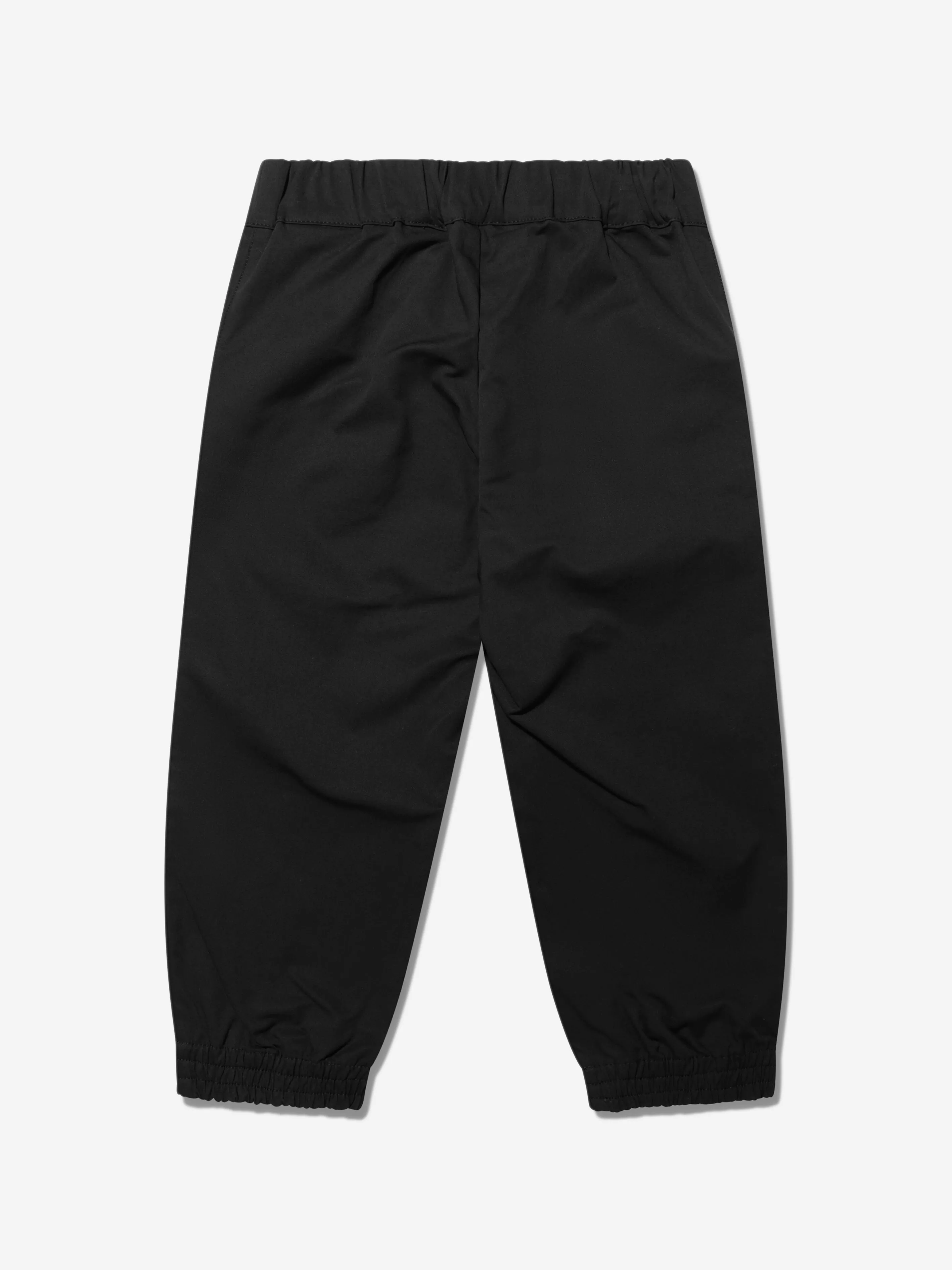 Palm Angels Boys Logo Belt Insert Trousers in Black