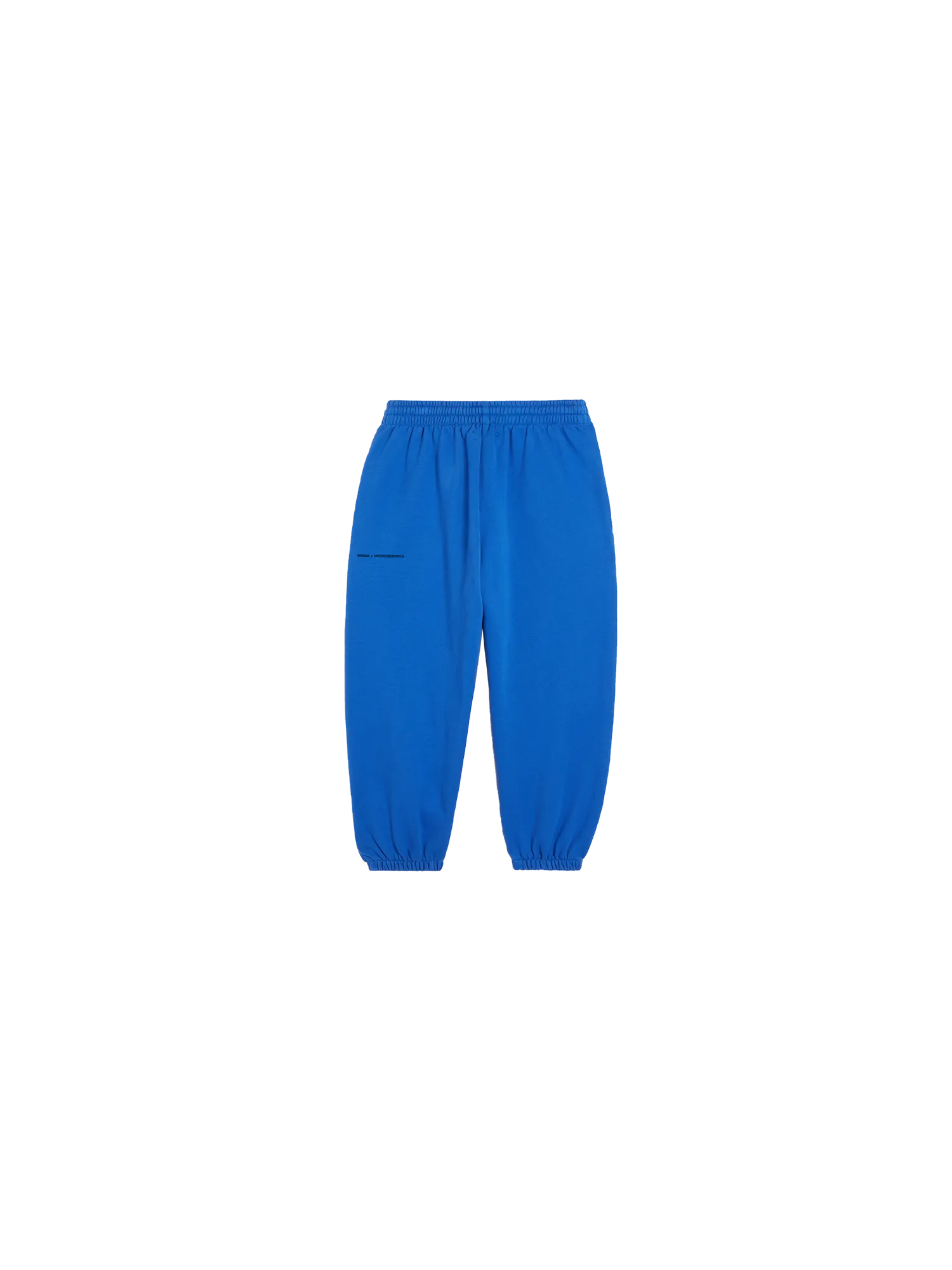 Pangaia x Haroshi BE@RBRICK™ Kids Track Pants—cobalt blue