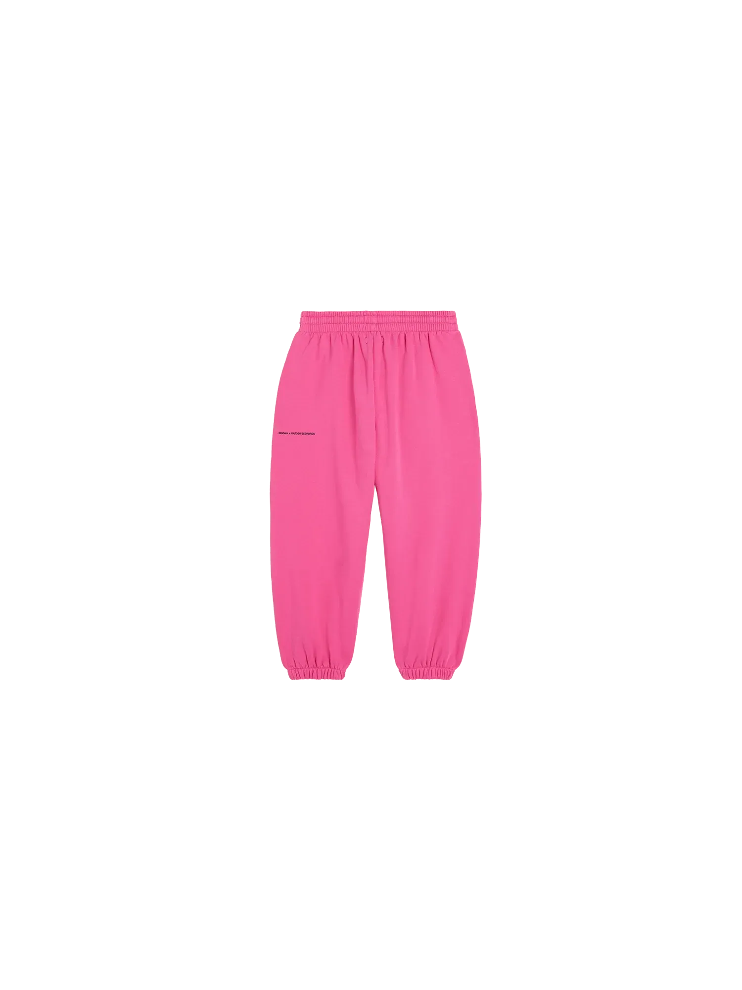 Pangaia x Haroshi BE@RBRICK™ Kids Track Pants—flamingo pink