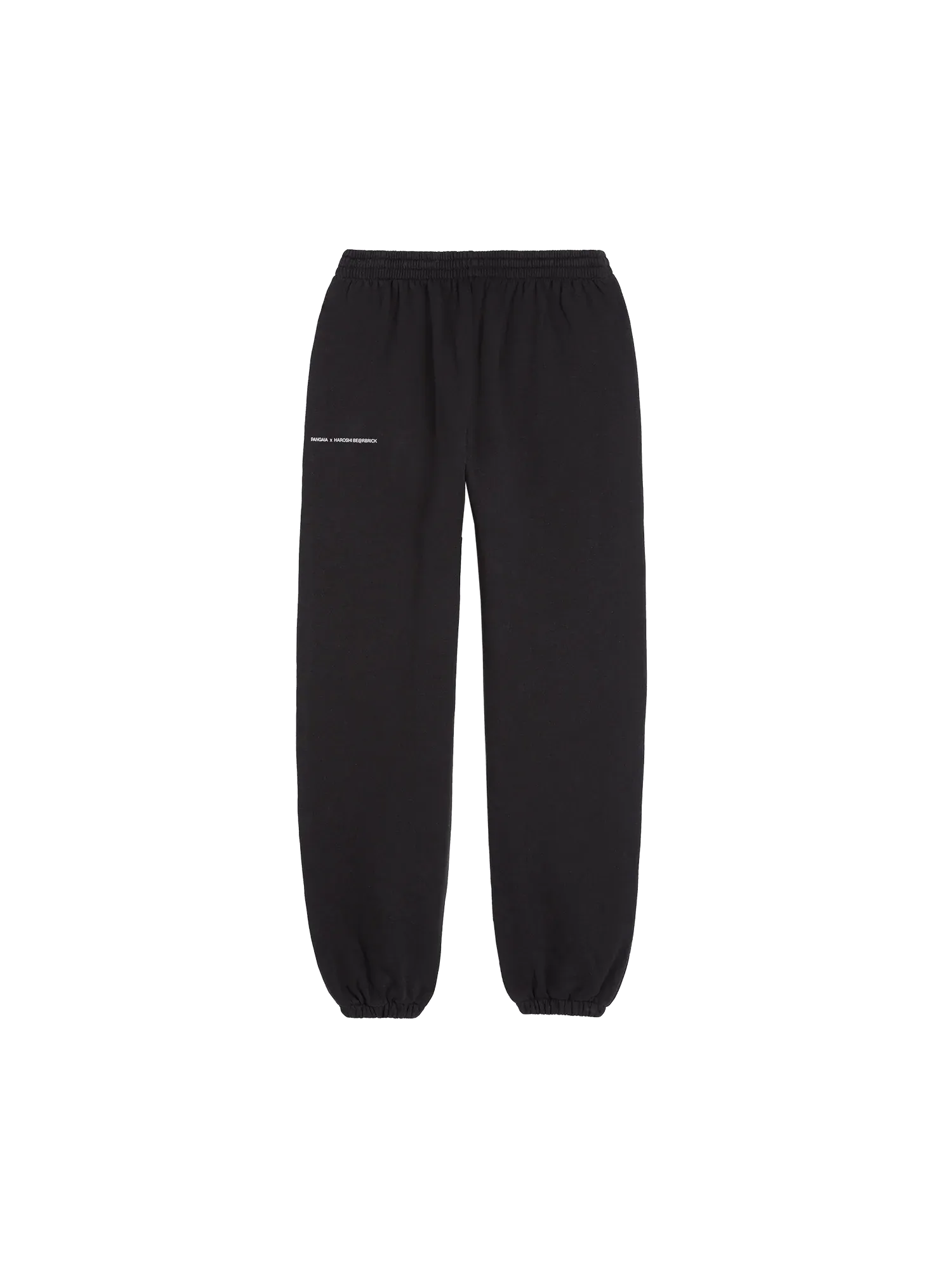 Pangaia x Haroshi BE@RBRICK™ Recycled Cotton Track Pants—black