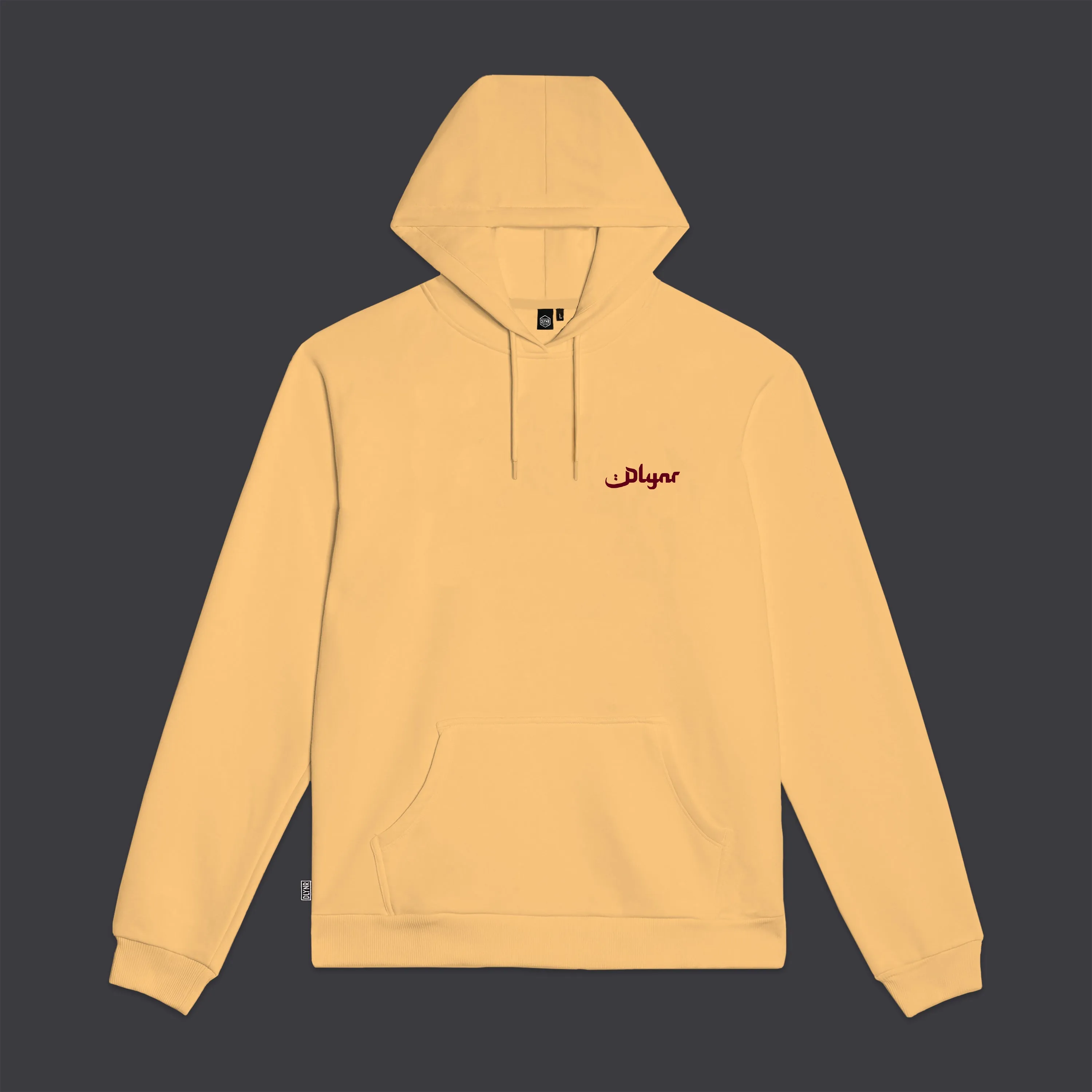 Persian Rug Hoodie Yellow