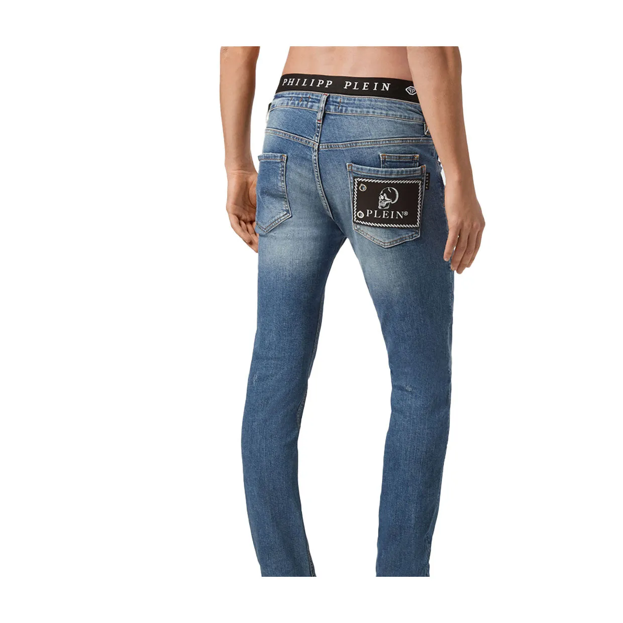 Philipp Plein Super Straight Cut Jeans