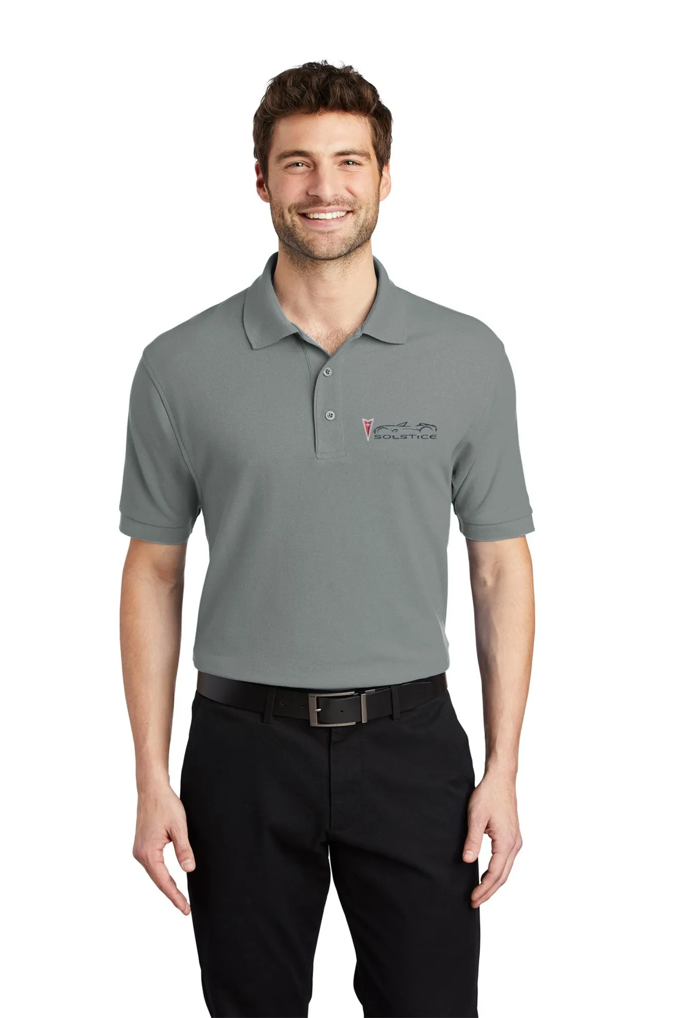 Pontiac Solstice Cotton Blend Polo (GM MODEL COLLECTION)