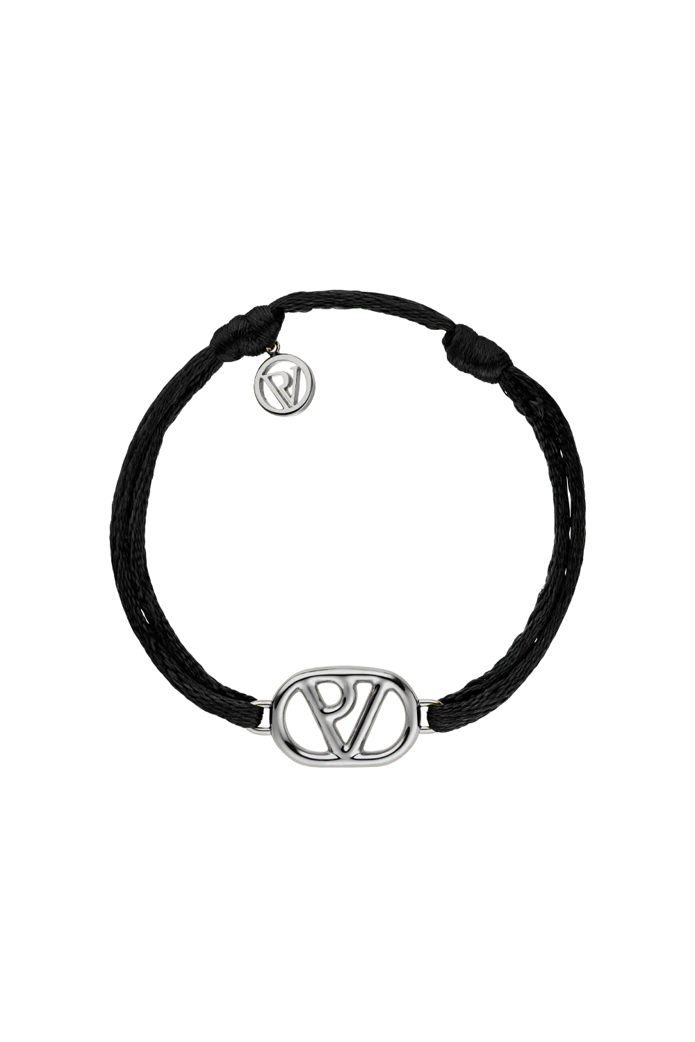 PV Iconic Bracelet Black Silver