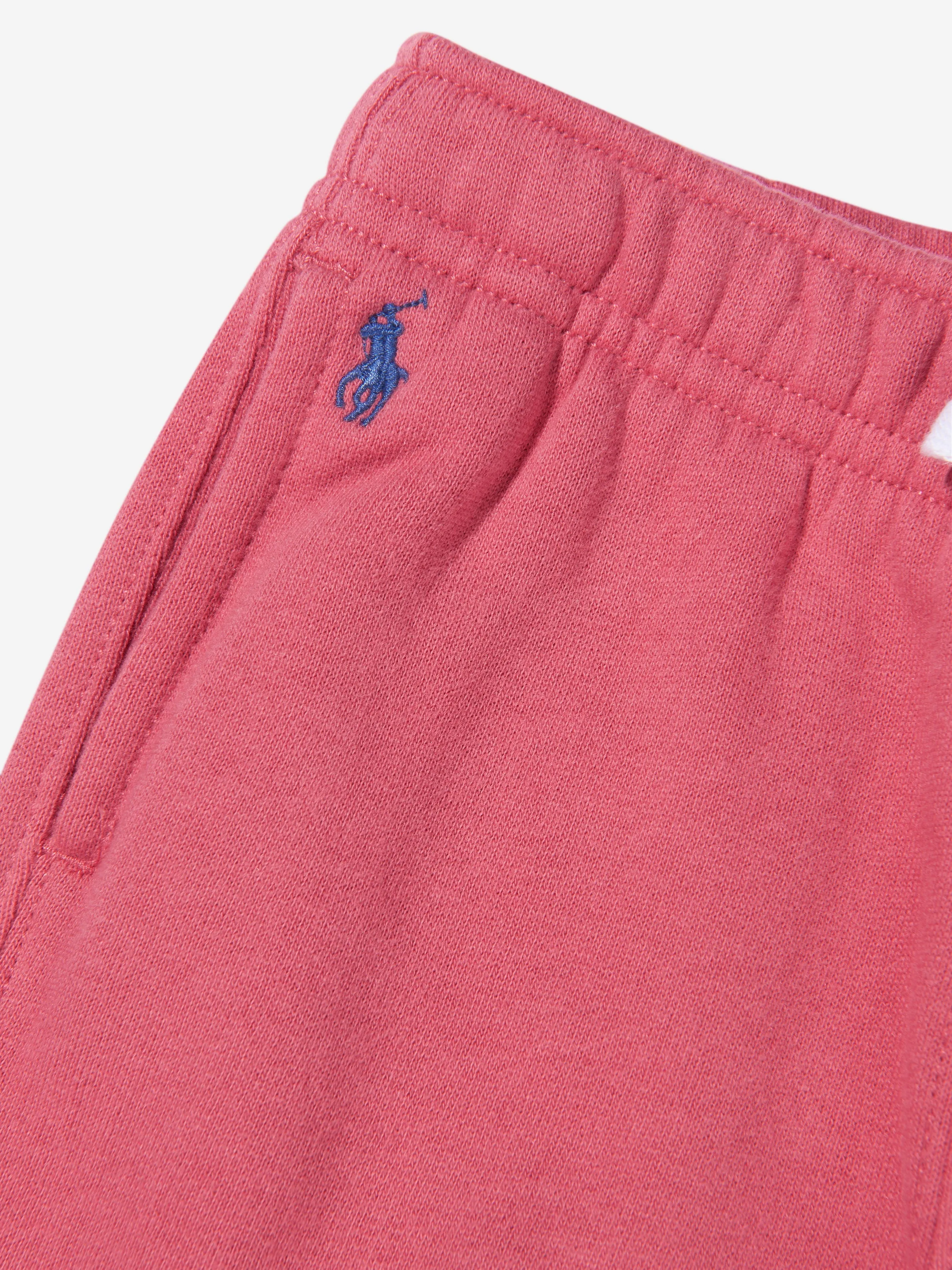 Ralph Lauren Girls Fleece Logo Joggers