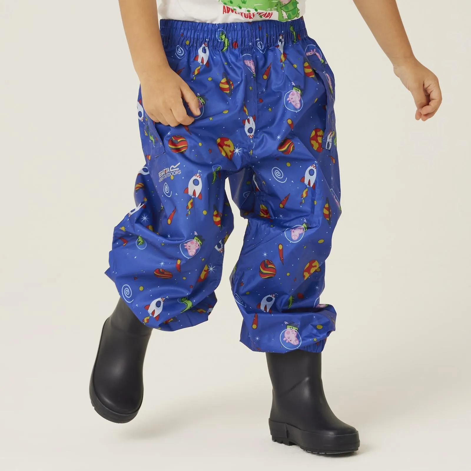 Regatta Kids Peppa Pig Pack-It Waterproof Overtrousers