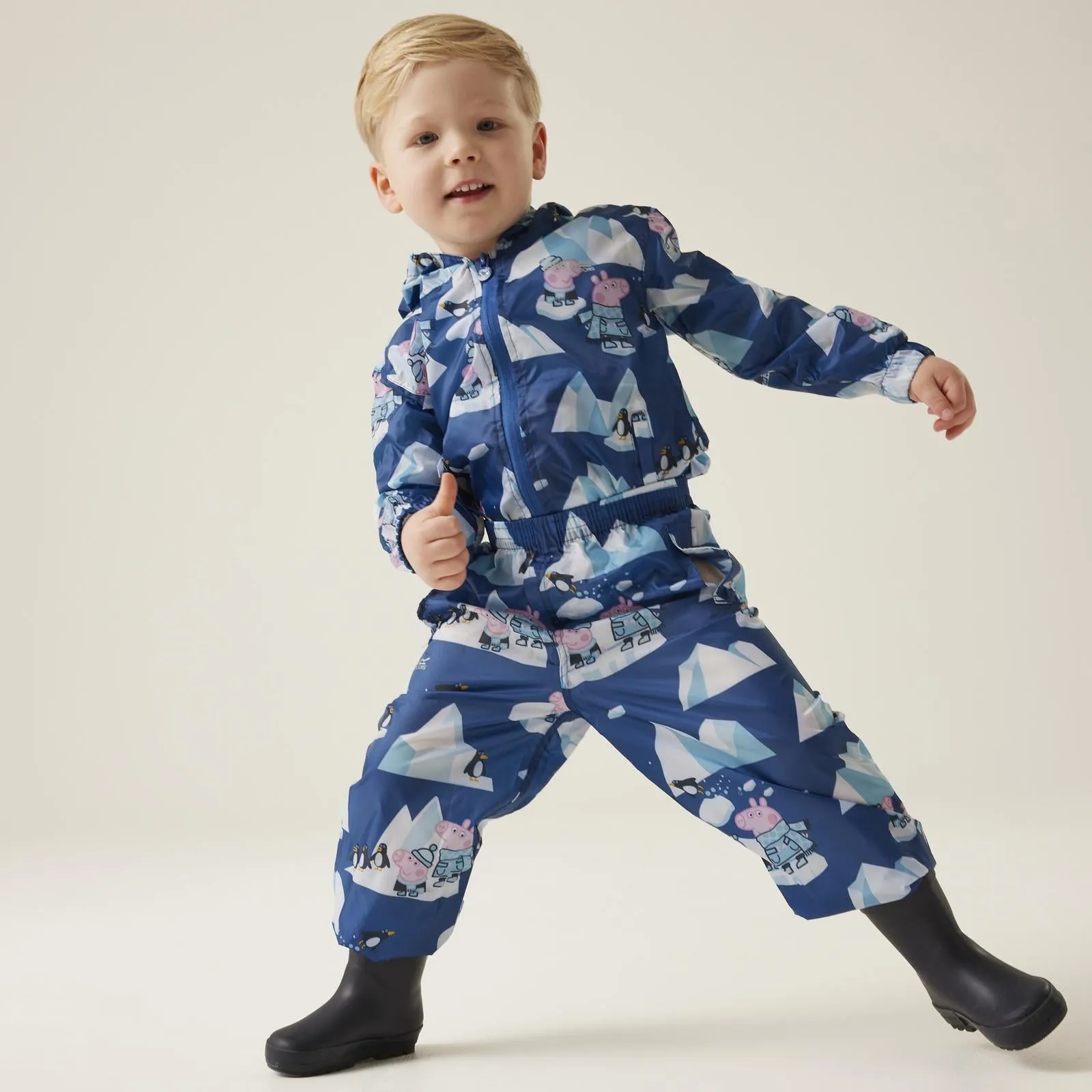 Regatta Kids Peppa Pig Pack-It Waterproof Overtrousers