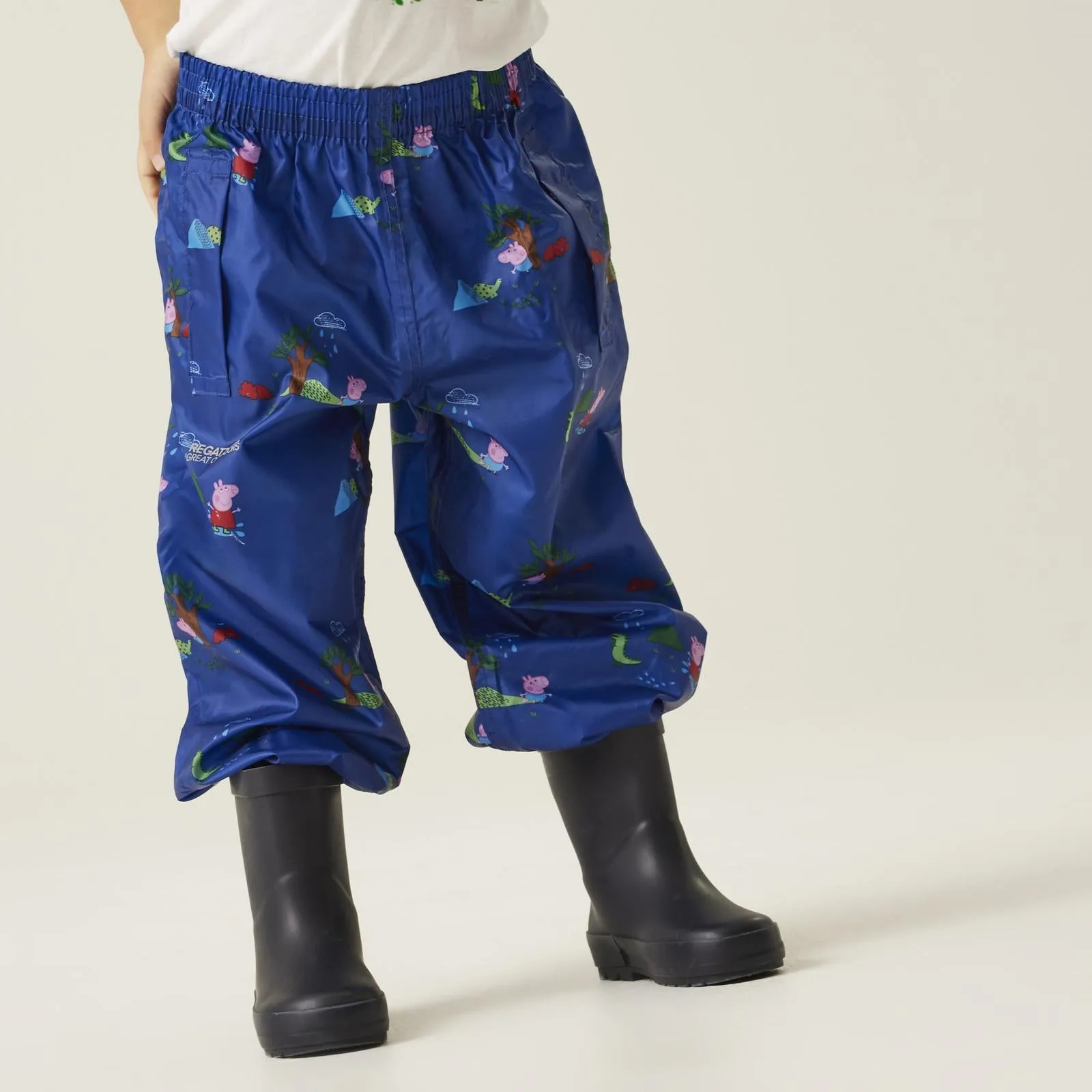 Regatta Kids Peppa Pig Pack-It Waterproof Overtrousers