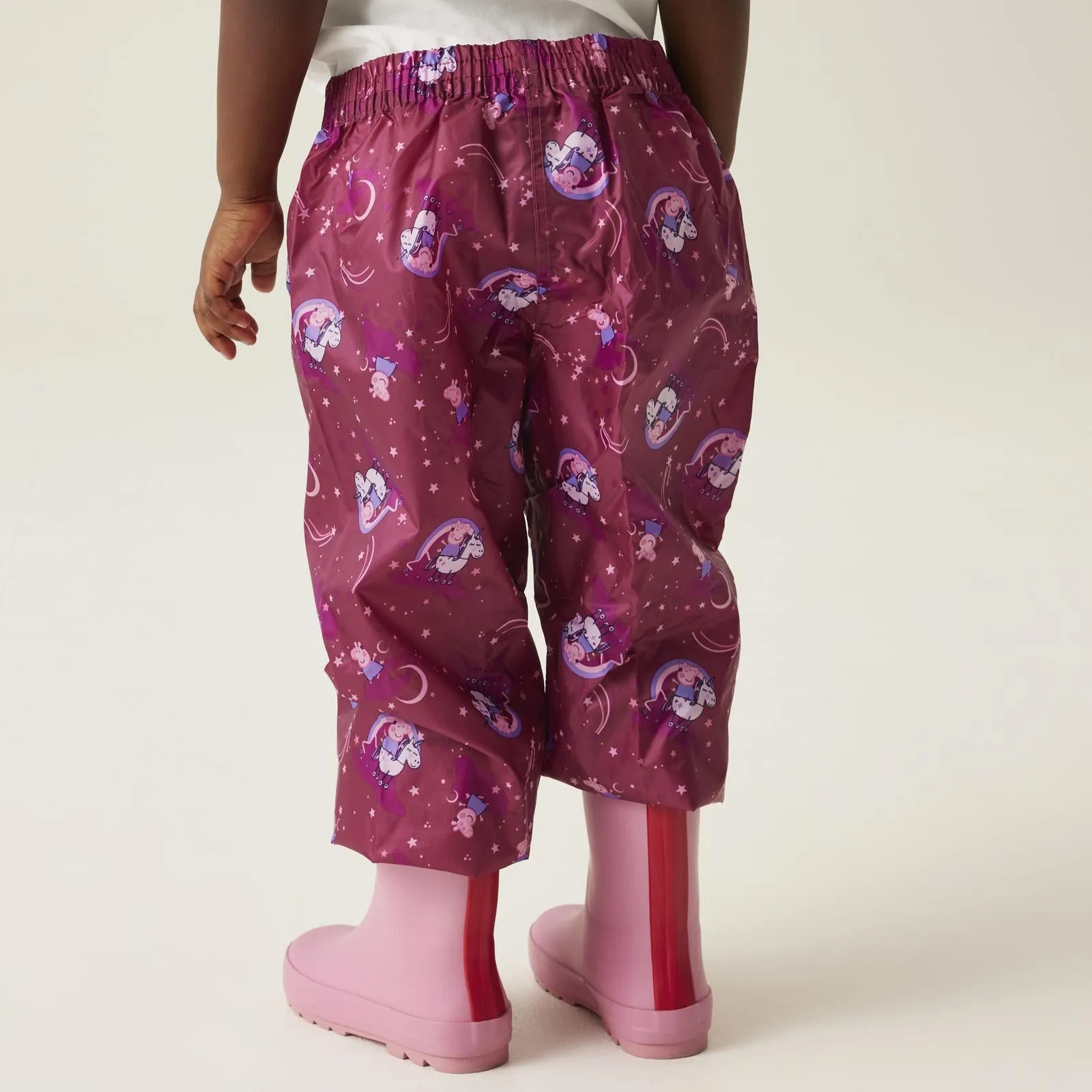 Regatta Kids Peppa Pig Pack-It Waterproof Overtrousers