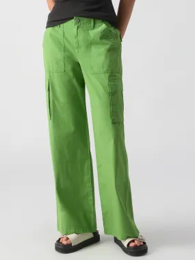 Reissue Cargo Standard Rise Pant Washed Chlorophyl