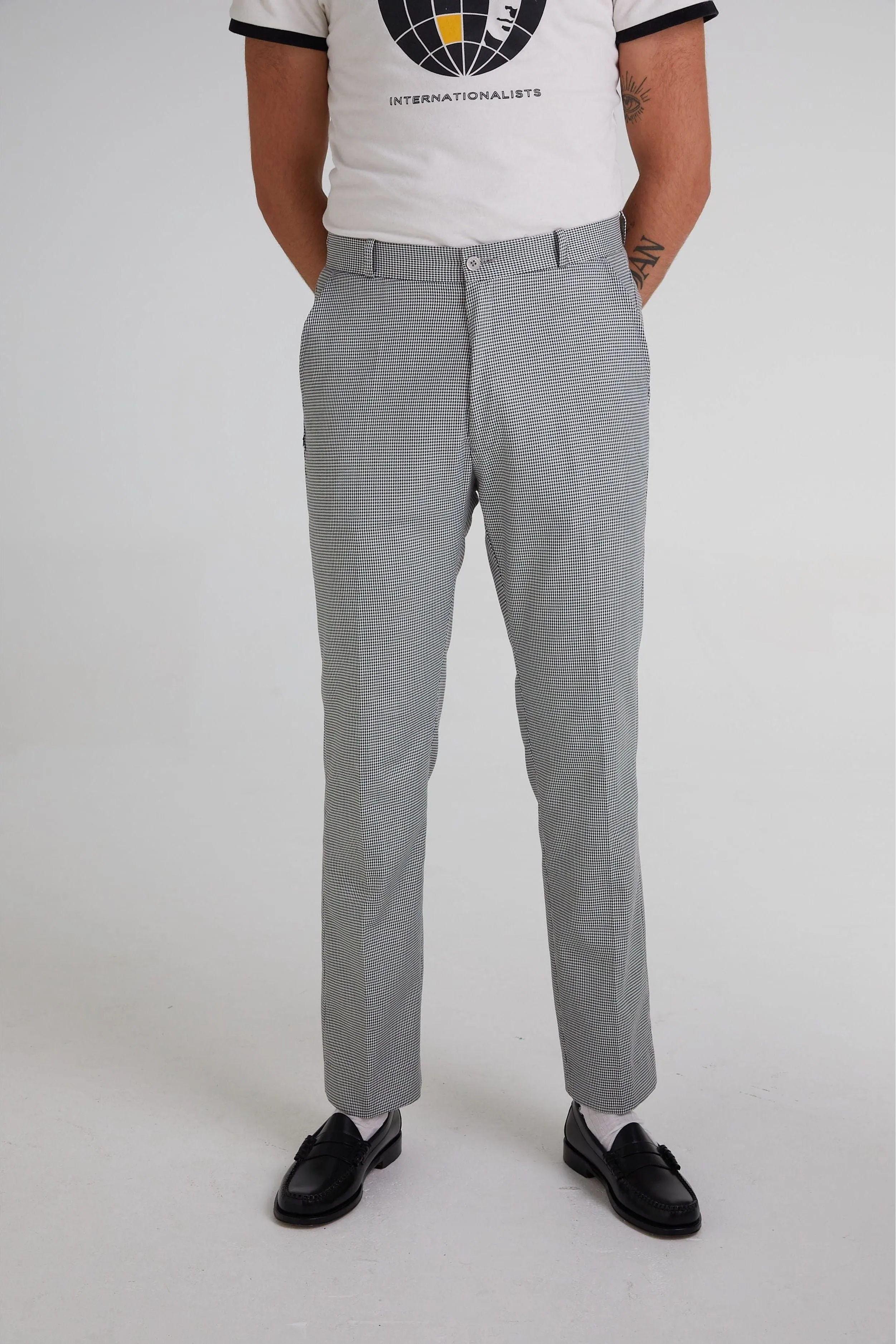 Relco - Sta Press Dogtooth - Trousers