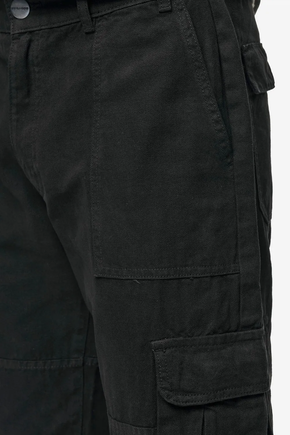 Risley Cargo Pants Black