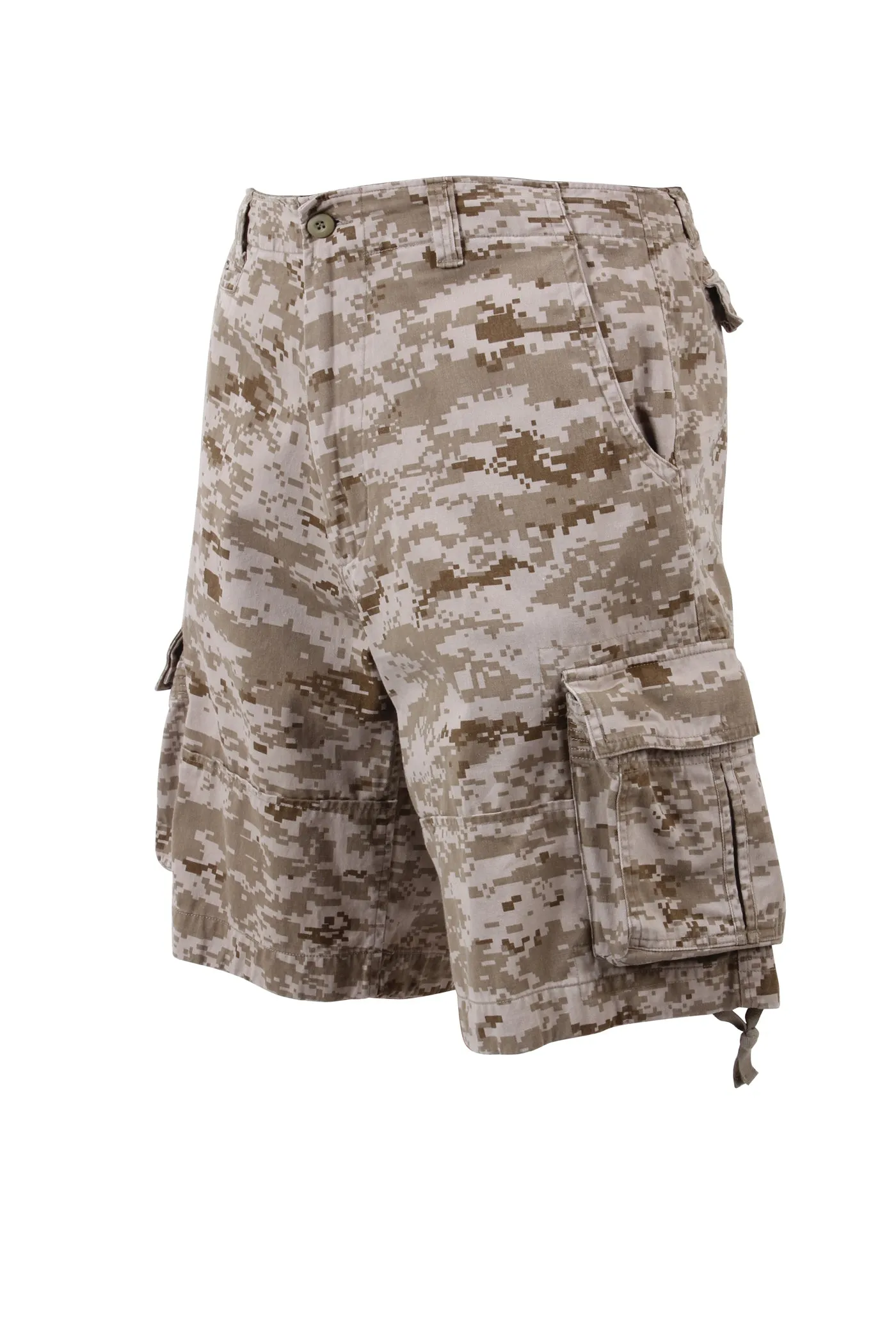 Rothco Vintage Infantry Cargo Shorts Desert Digital Camo (2760)