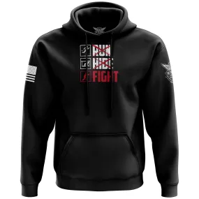 Run Hide Fight Hoodie