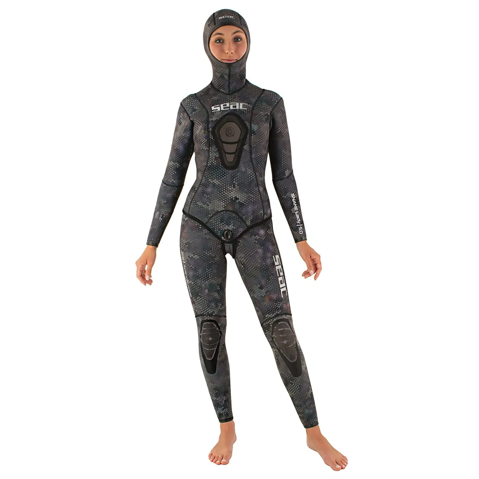 Seac 5mm Lady Snake Camo Wetsuit