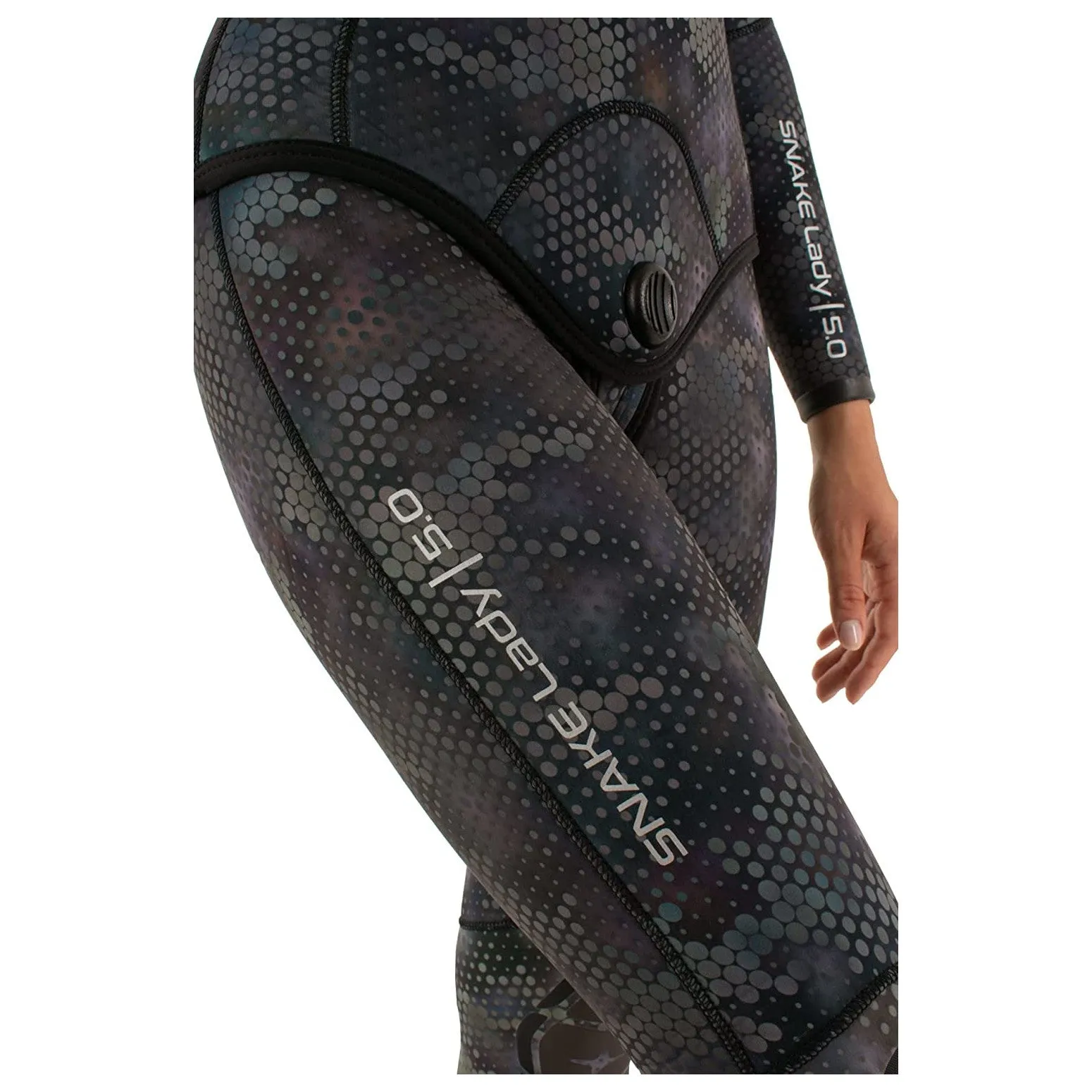 Seac 5mm Lady Snake Camo Wetsuit