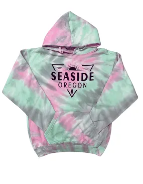 Seaside Triangle Tie Dye Hood