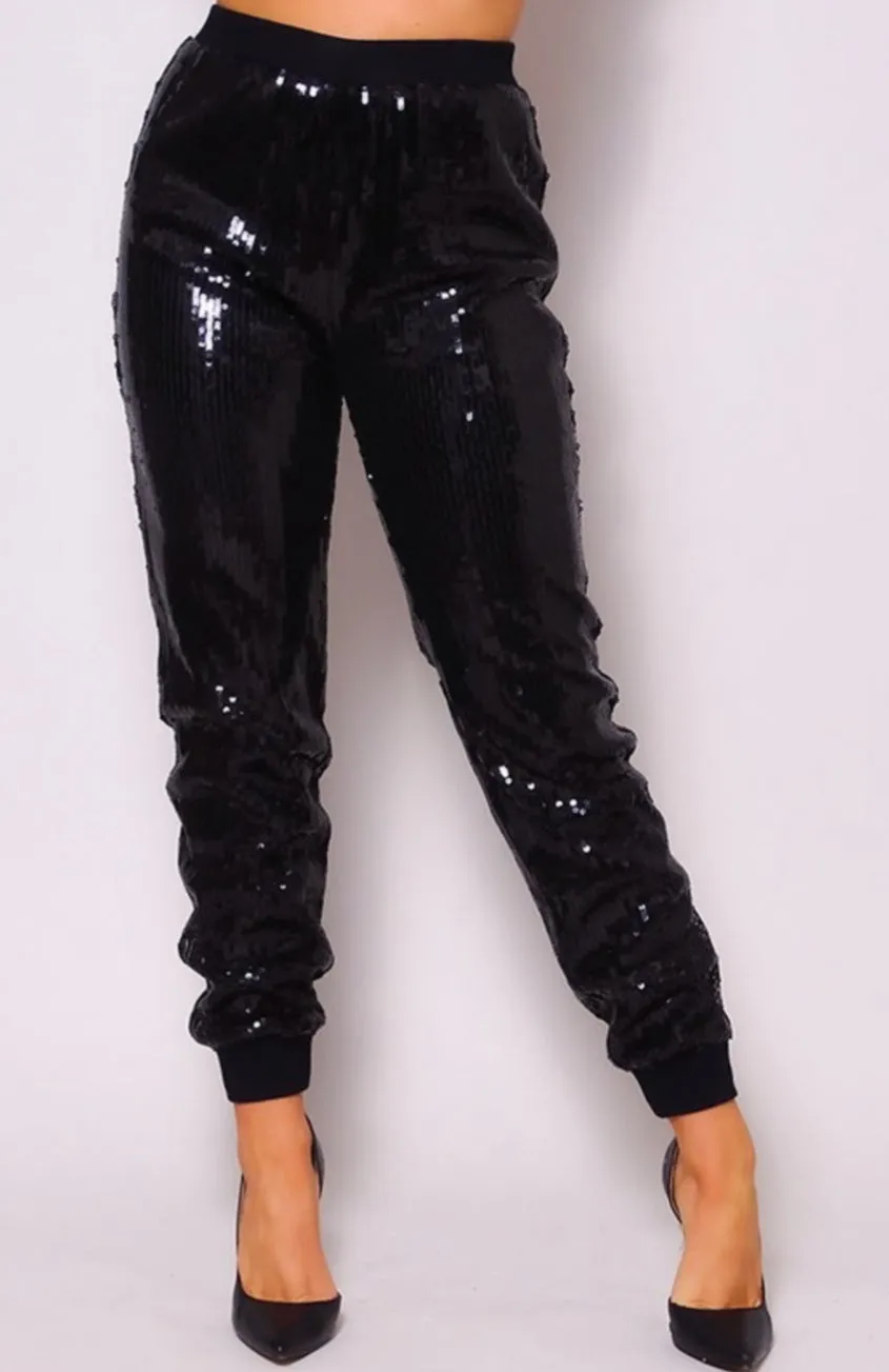 Sexy Sequin Joggers