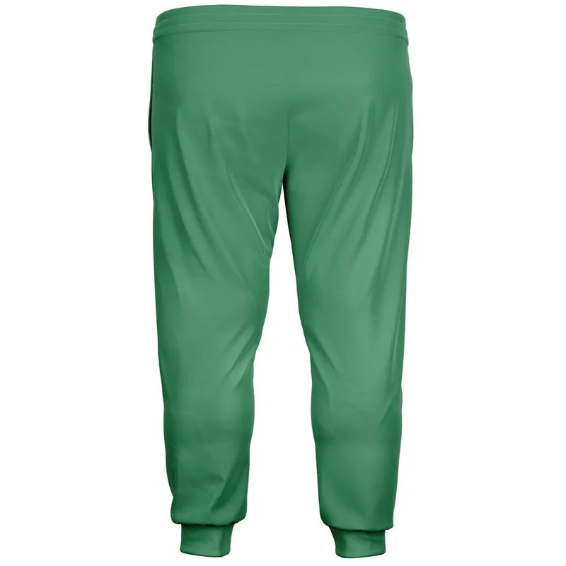 Shaded Pastel Green Joggers | Unisex | with PLUS sizes | C60M0Y60K30