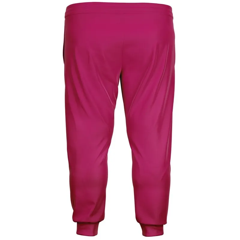 Shaded Pink Joggers | Unisex | with PLUS sizes | C0M100Y25K30