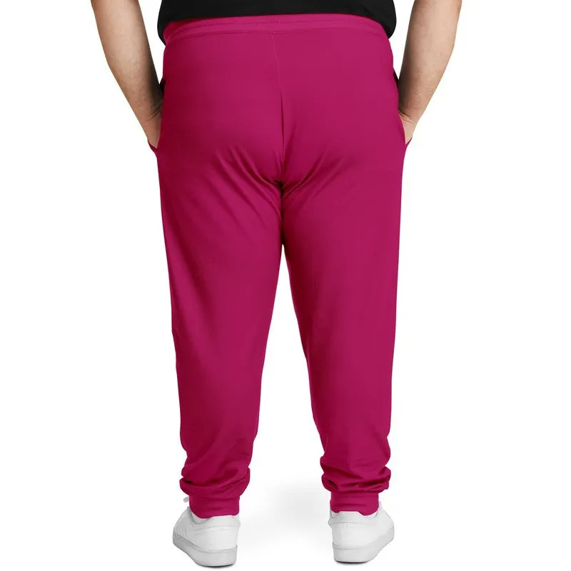 Shaded Pink Joggers | Unisex | with PLUS sizes | C0M100Y25K30