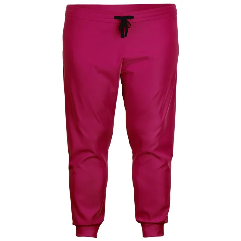 Shaded Pink Joggers | Unisex | with PLUS sizes | C0M100Y25K30