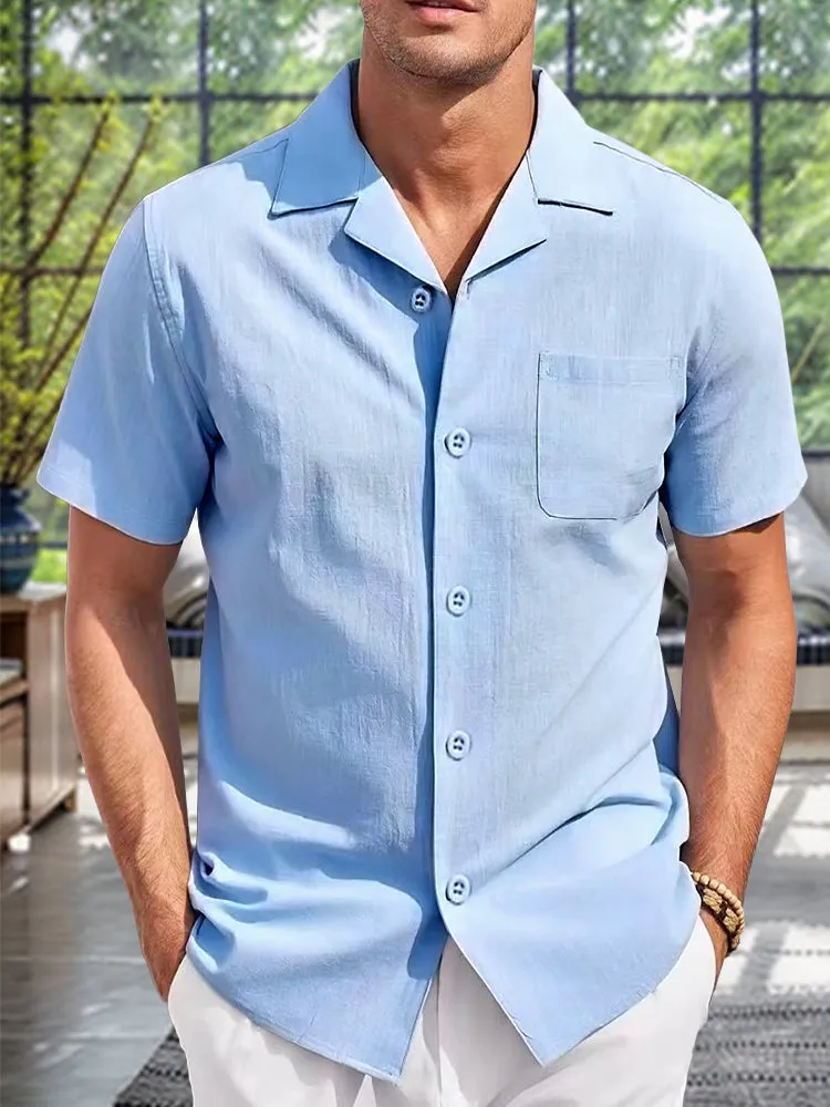 Simple Breathable Beach Shirt