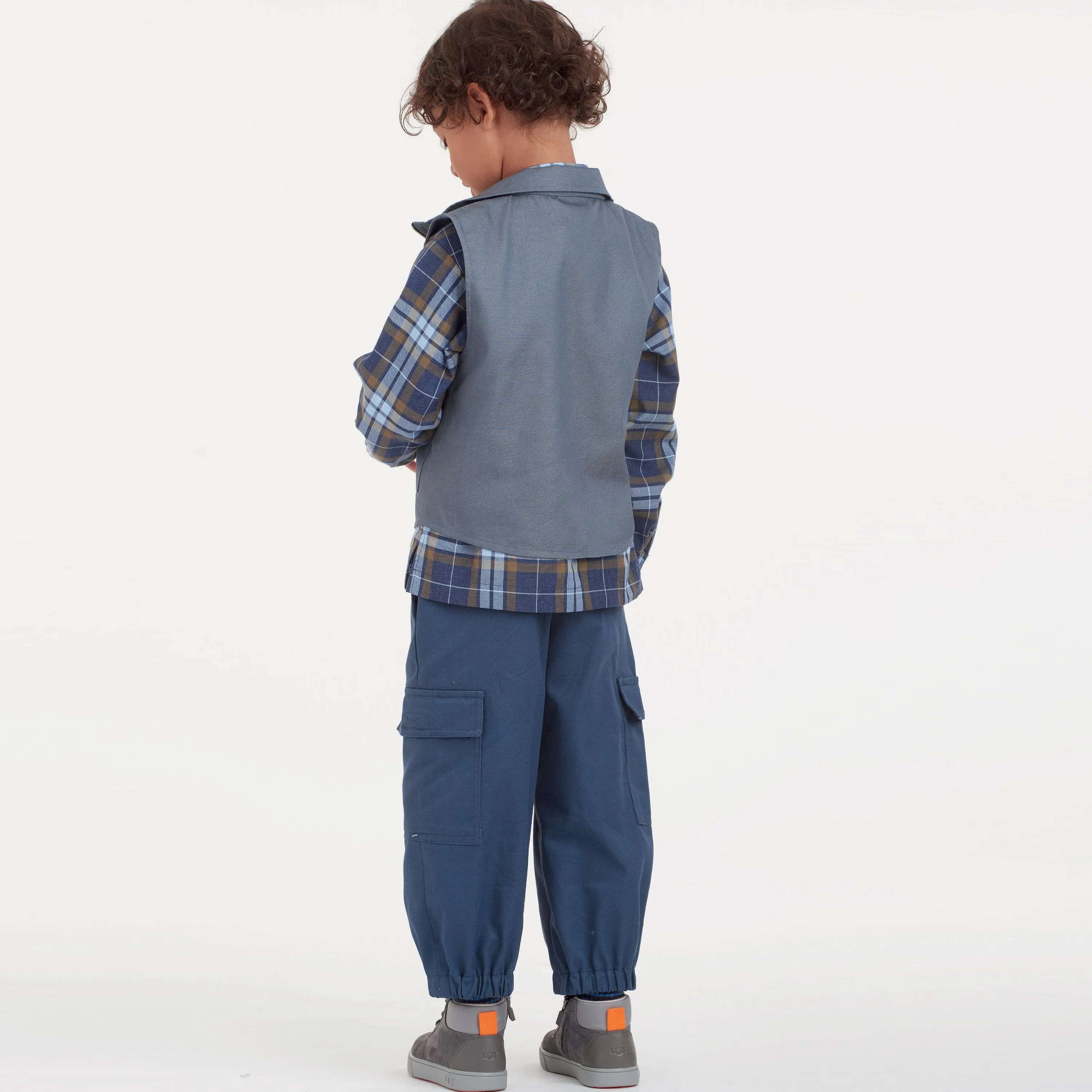 Simplicity 9201 Boys' Shirt, Gilet and Trousers Sewing Pattern