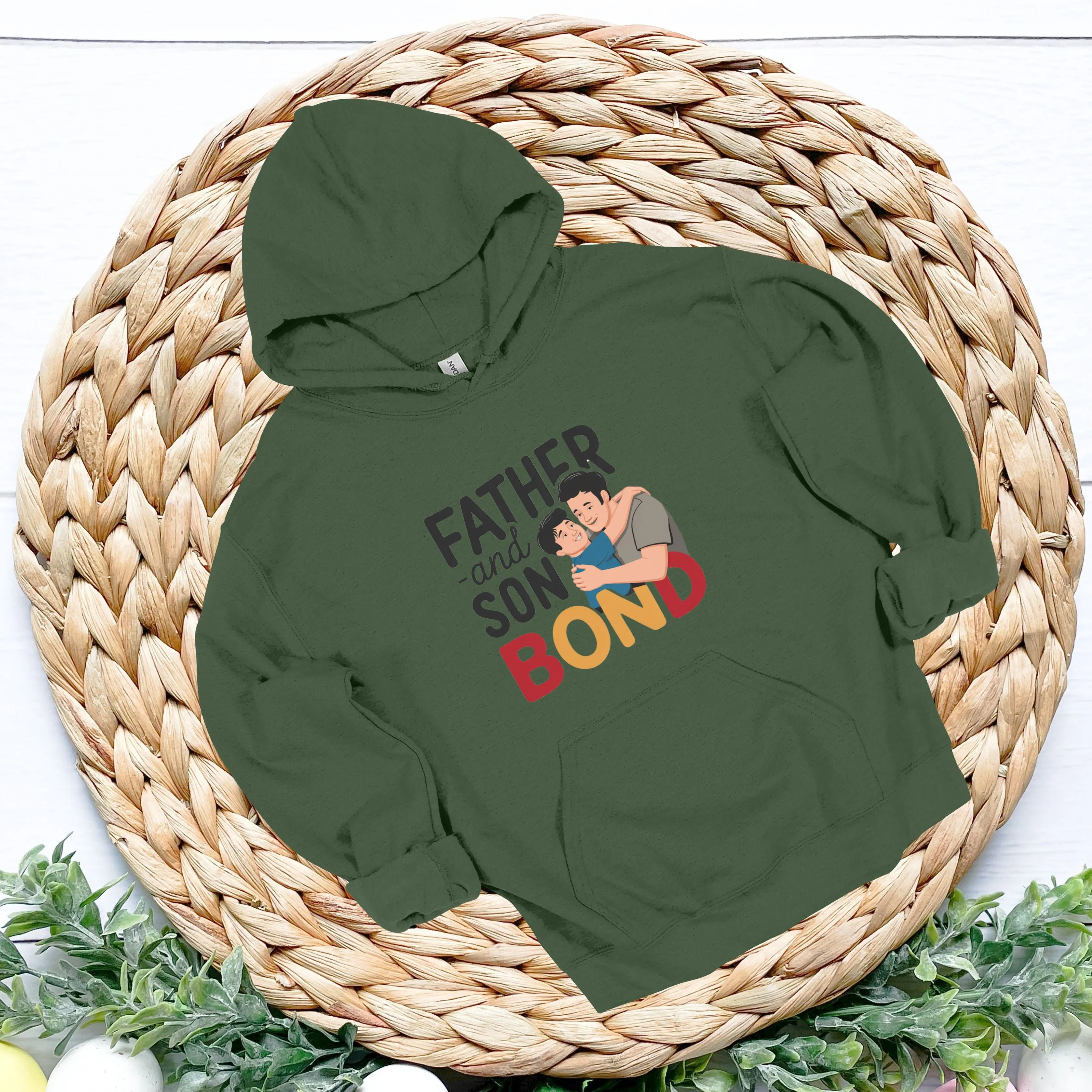 Son and Dad Hoodie