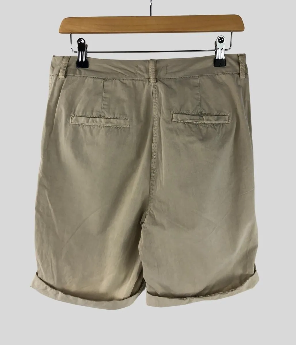 Stone Pure Cotton Chino Shorts