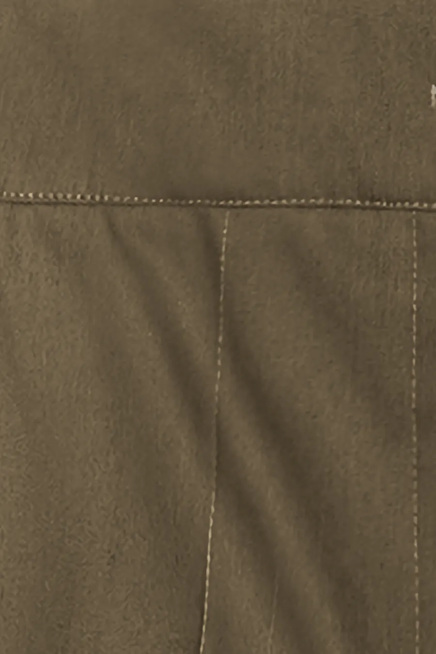 Straight leg bronze organic coton tailoring pants