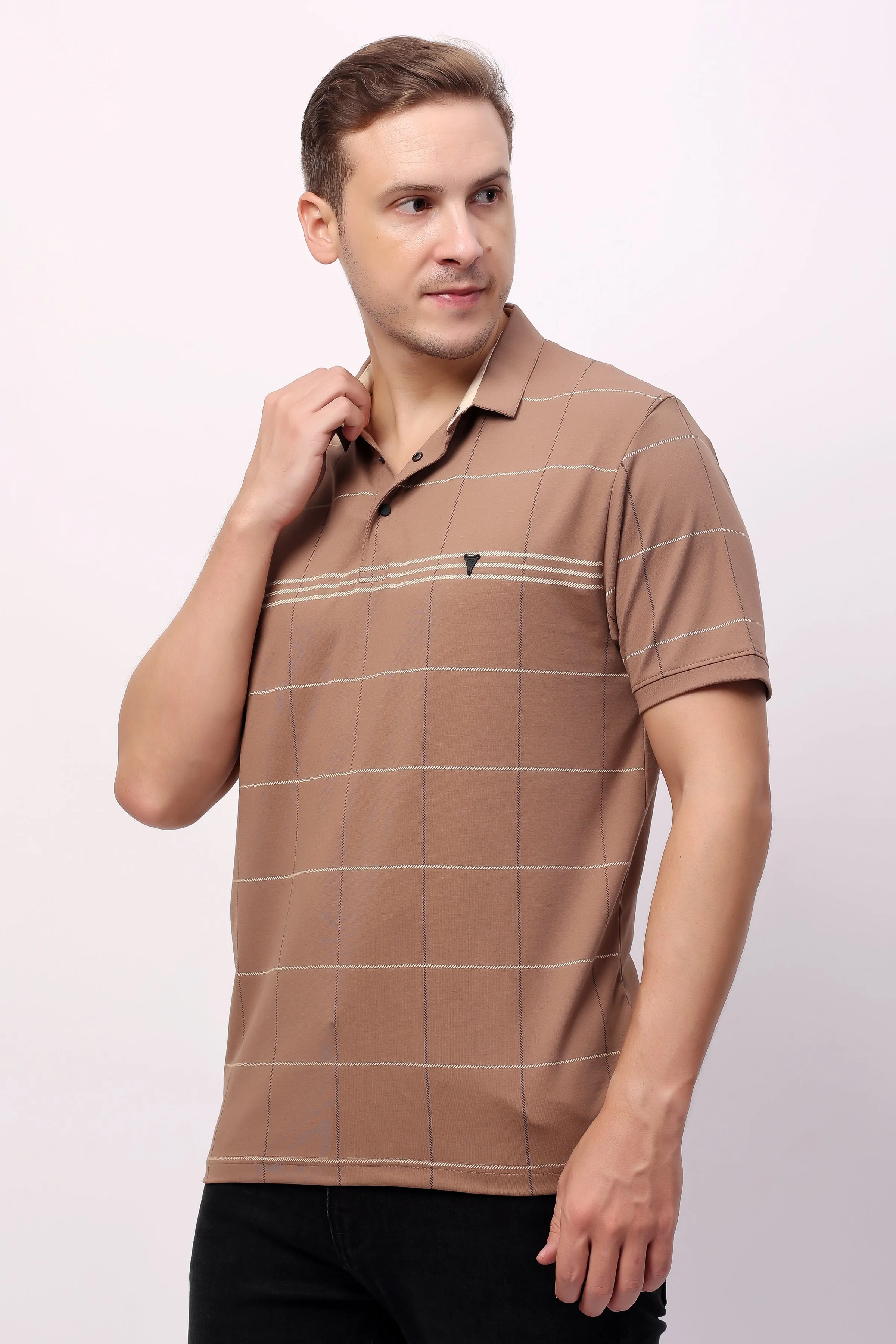 Stylox Stripes Polo T-shirt