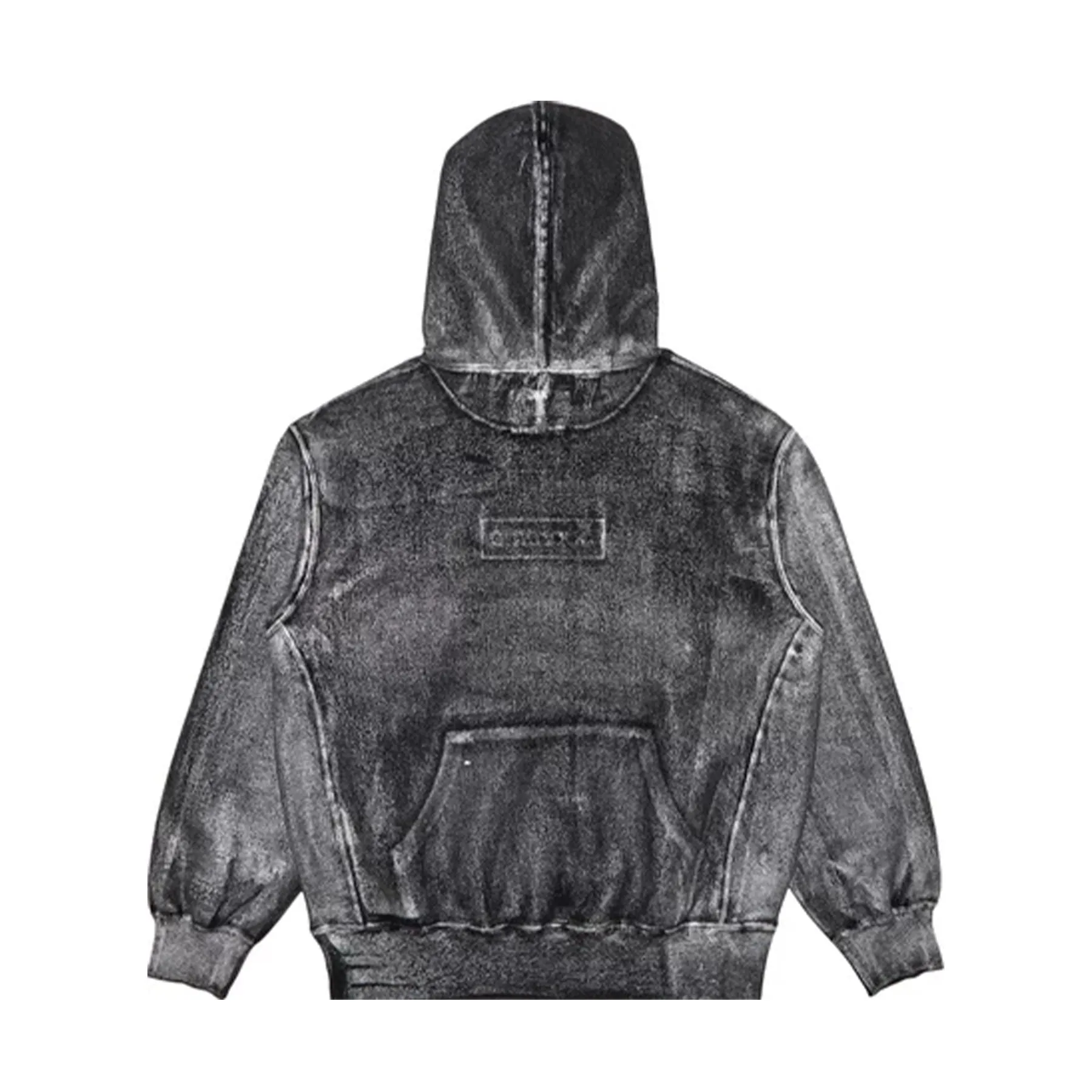 Supreme x MM6 Maison Margiela Foil Box Logo Hoodie 'Dark Grey'