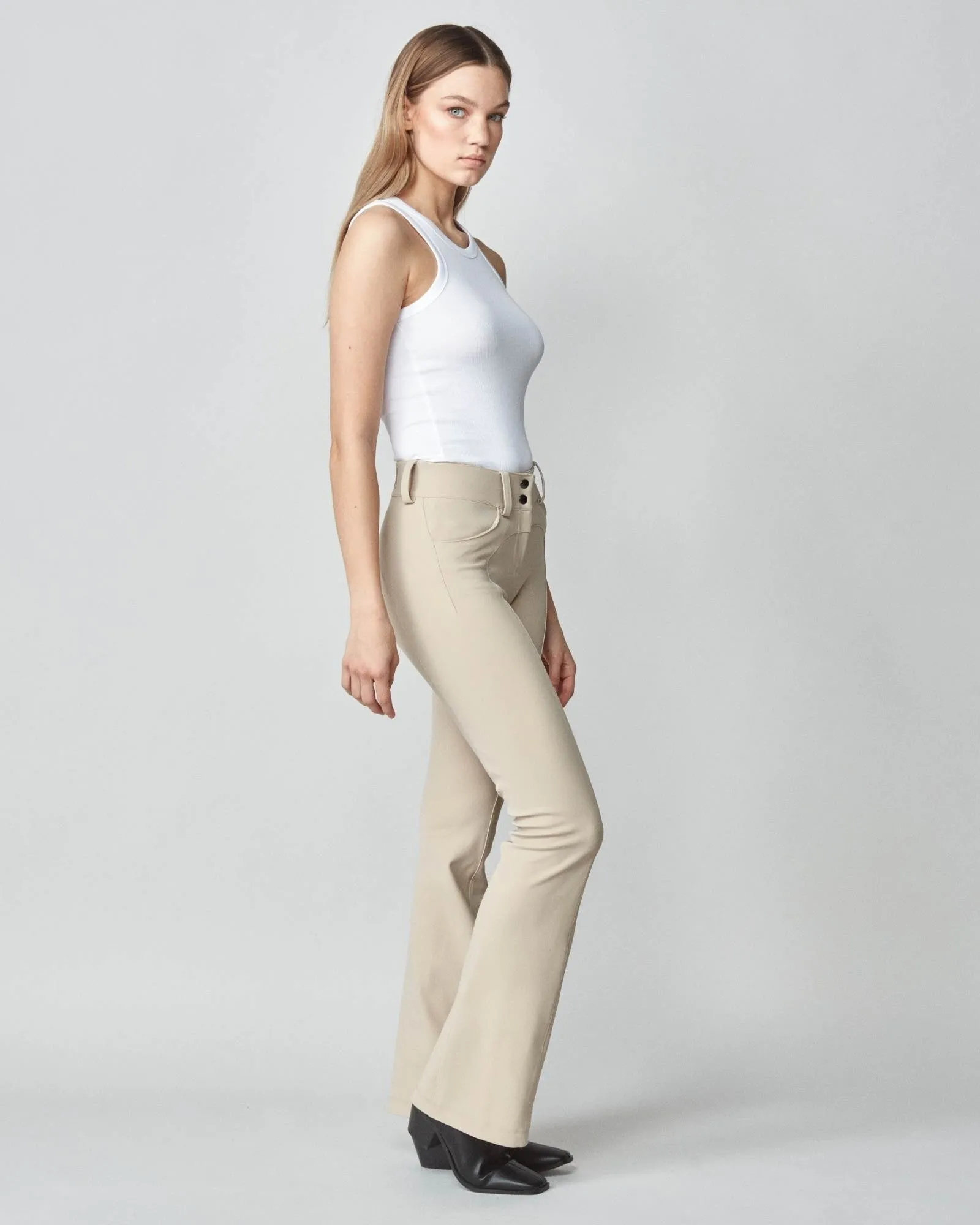 Tailored Trousers Tan