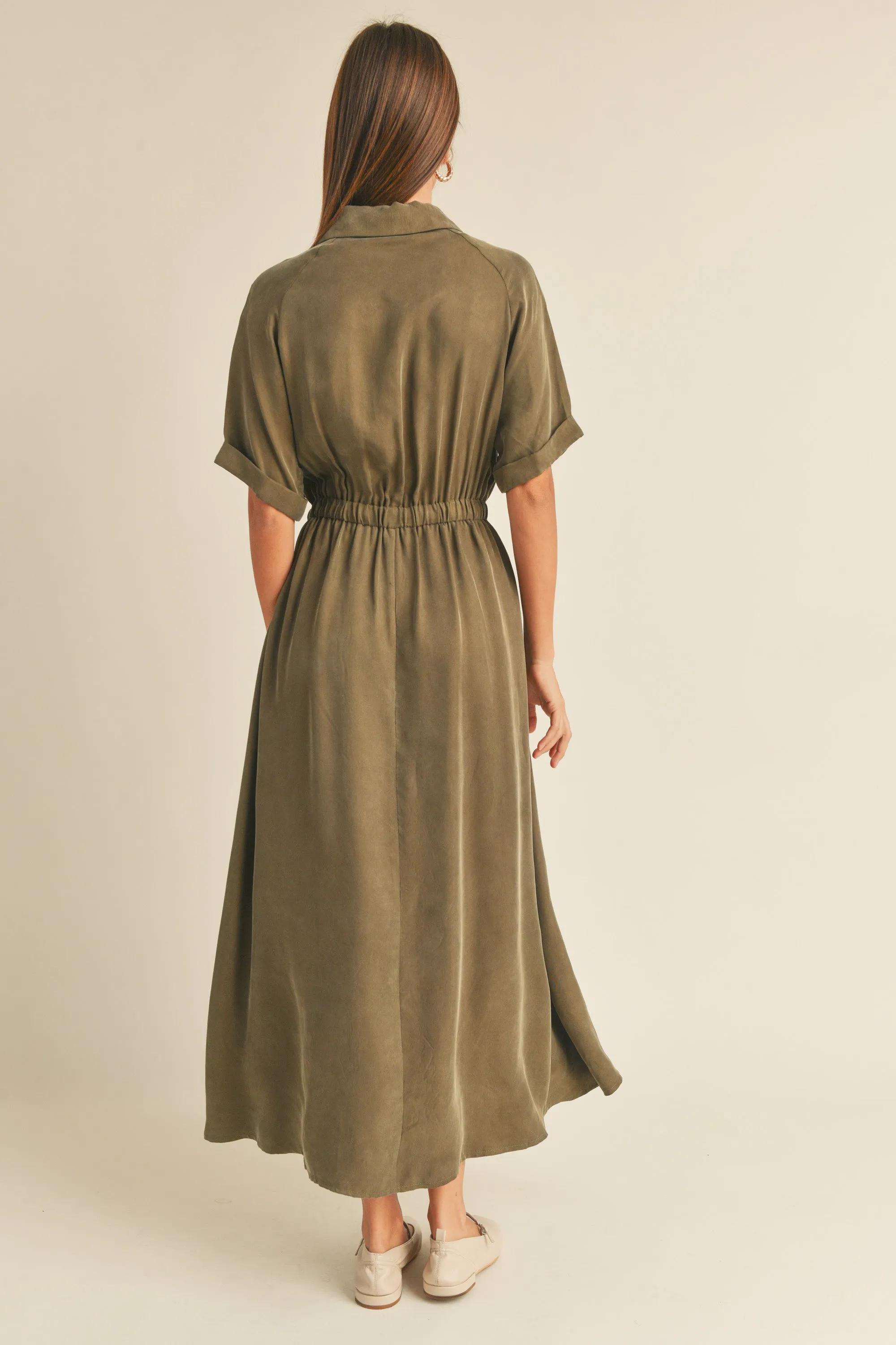 Tensely Tinsel Cargo Dress