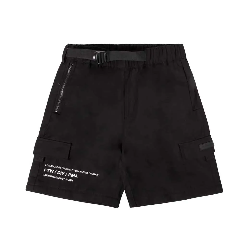 The Hundreds Camp Convertible Pants - Black