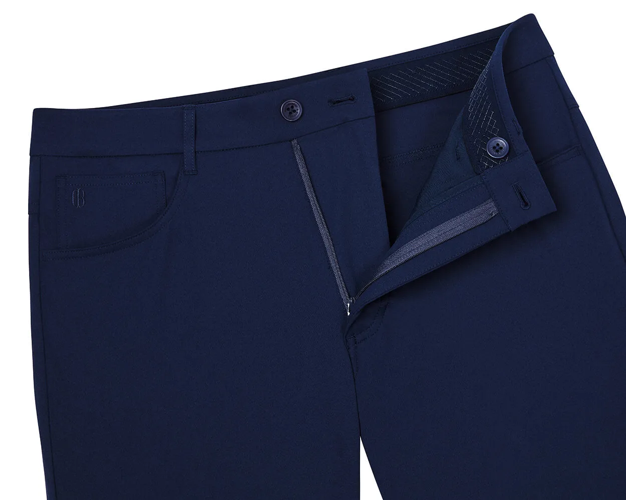 The Parker Pant: Navy 32" Length