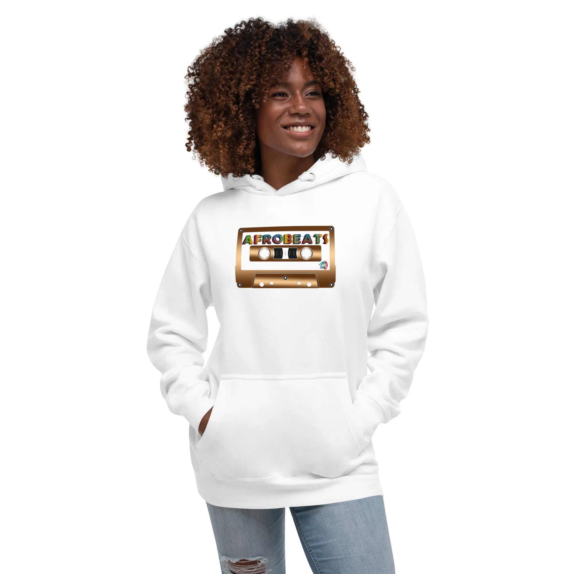 Unisex graphic Hoodie Afrobeats cassette