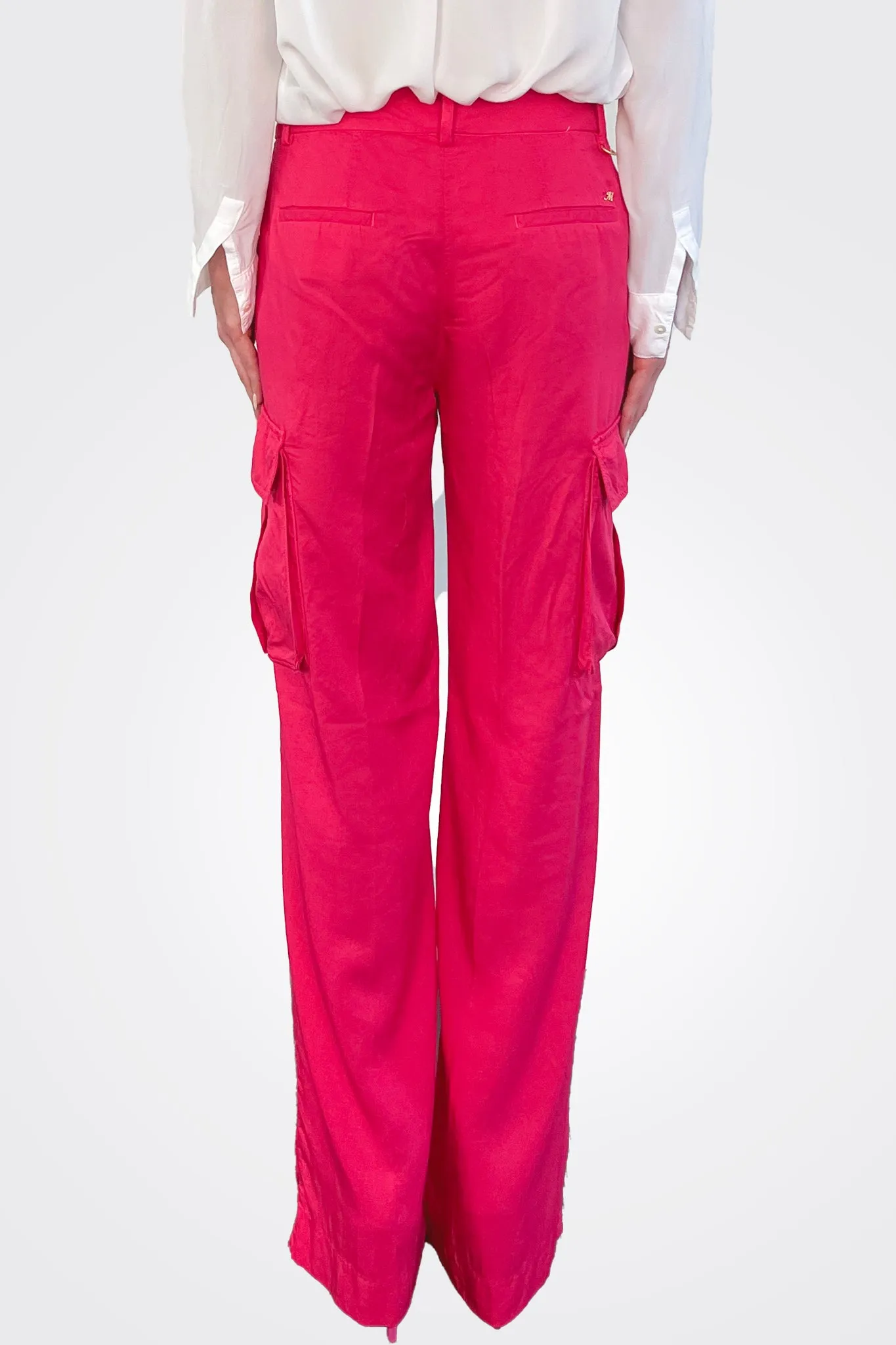 Victoria Cargo Pant - Fuchsia