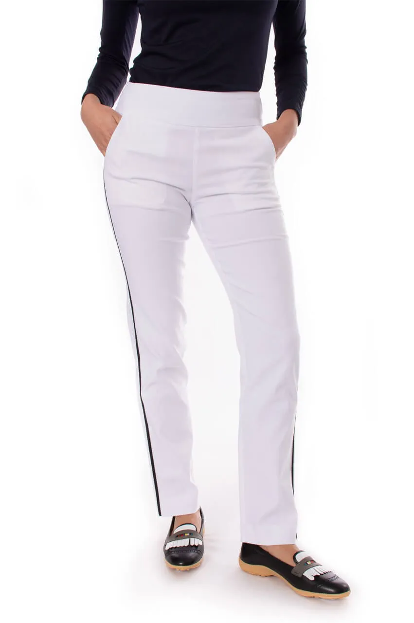 White Trophy Pull-On Pant