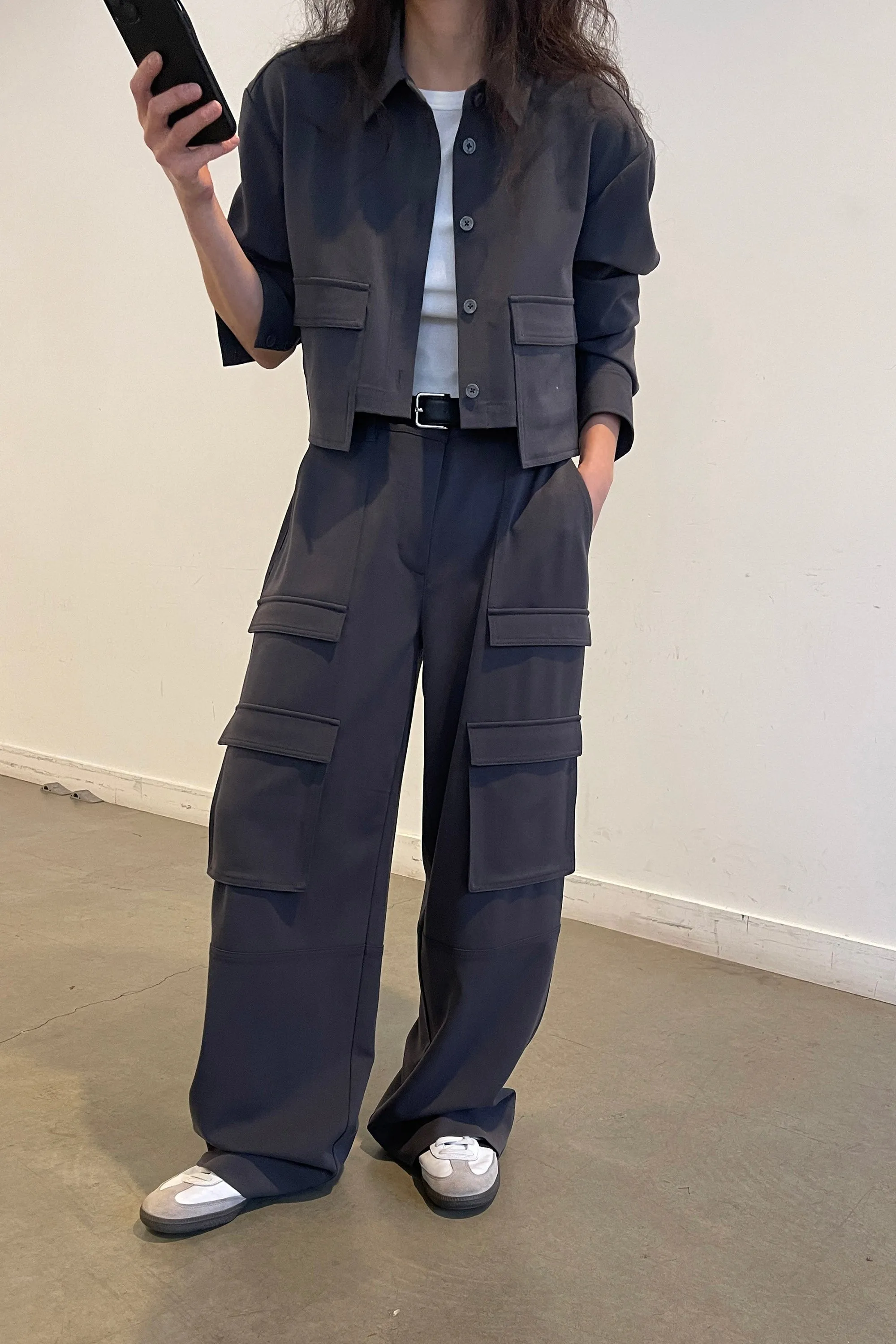 WIDE LEG CARGO PANT