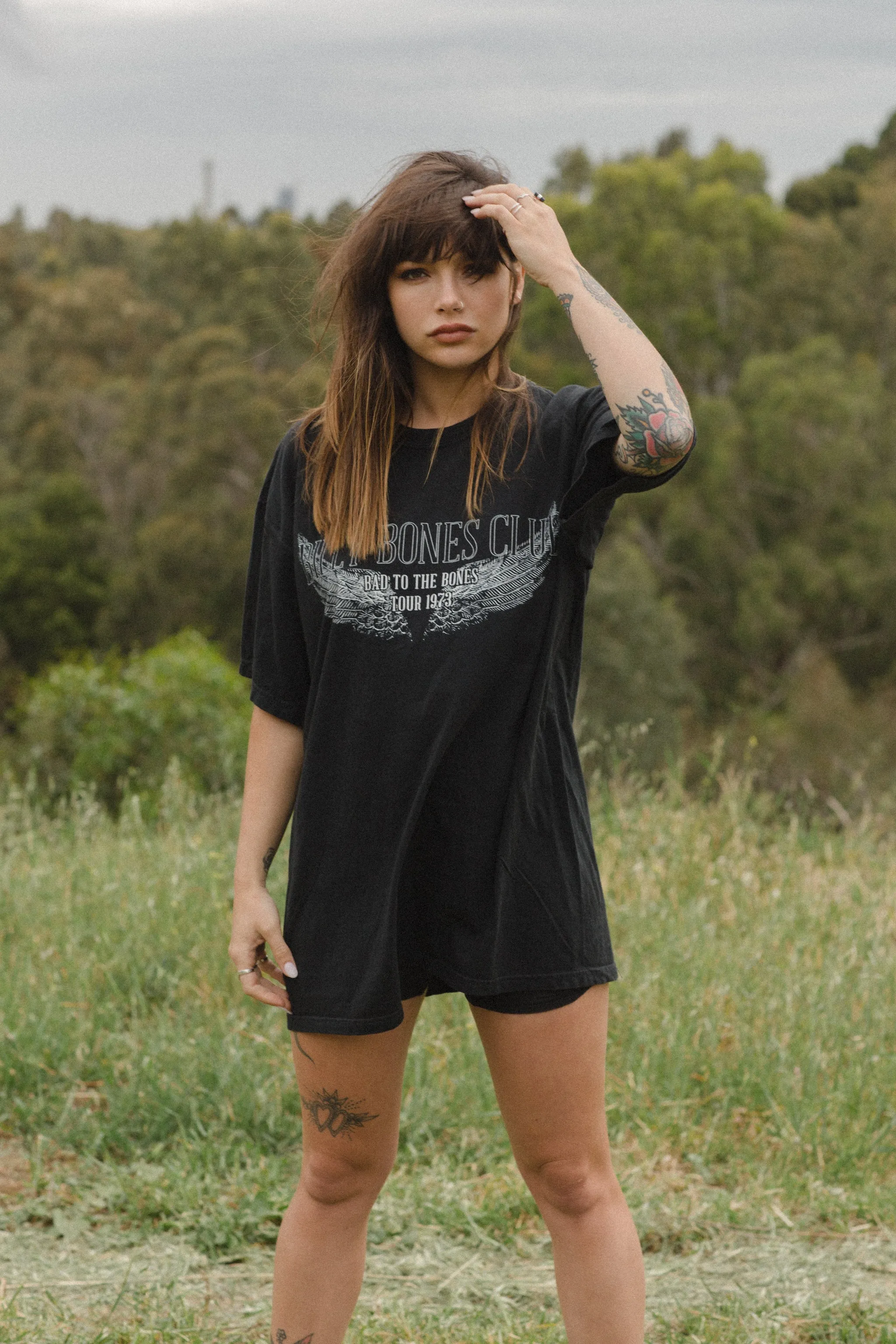 Wingman Tee - Vintage Black