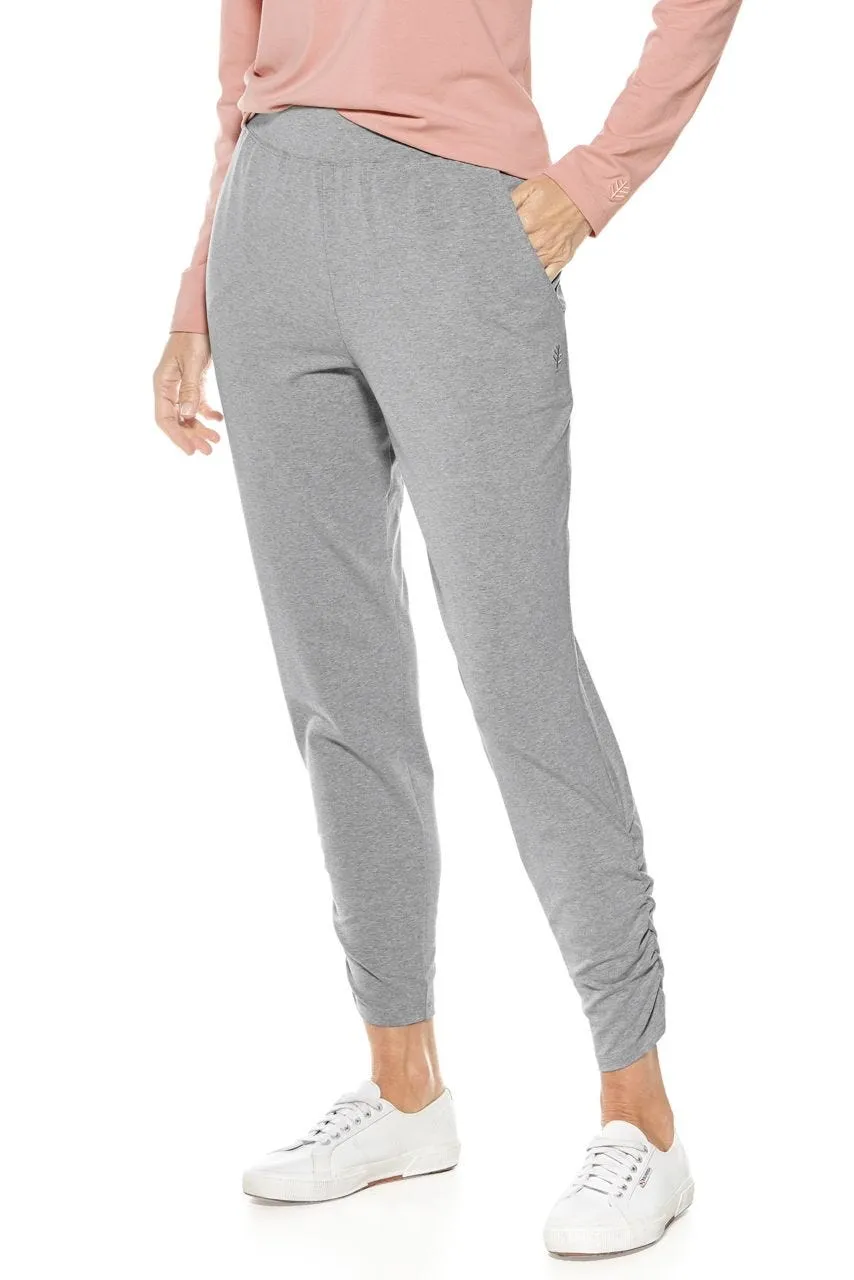 Women's Cafe Ruche Pants  |  Grey Heather