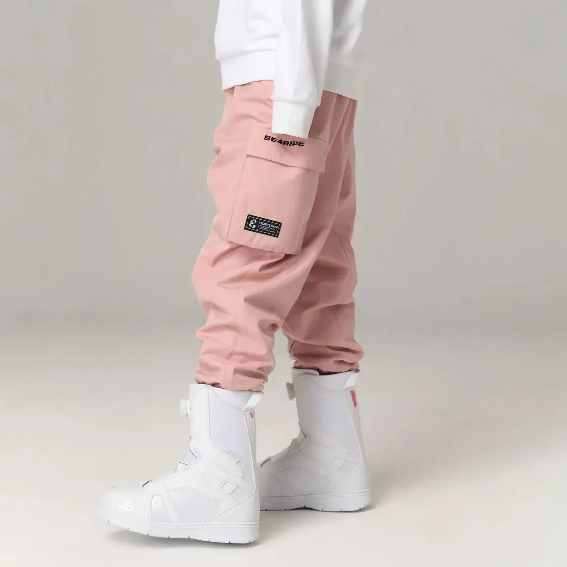 Women's Cargo Ski Pants With Big Pockets